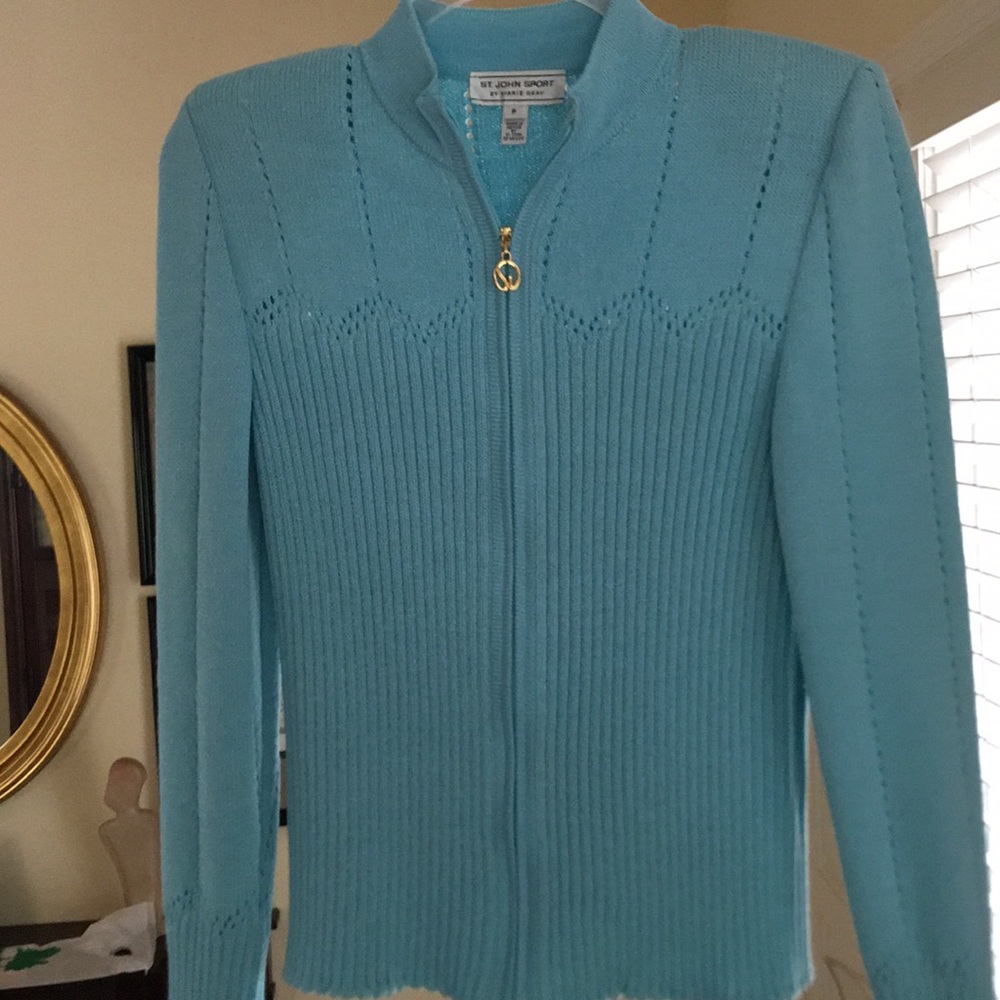 St. John Sport knit cardigan